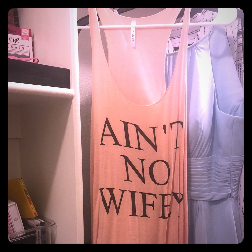 No Wifey Tank
